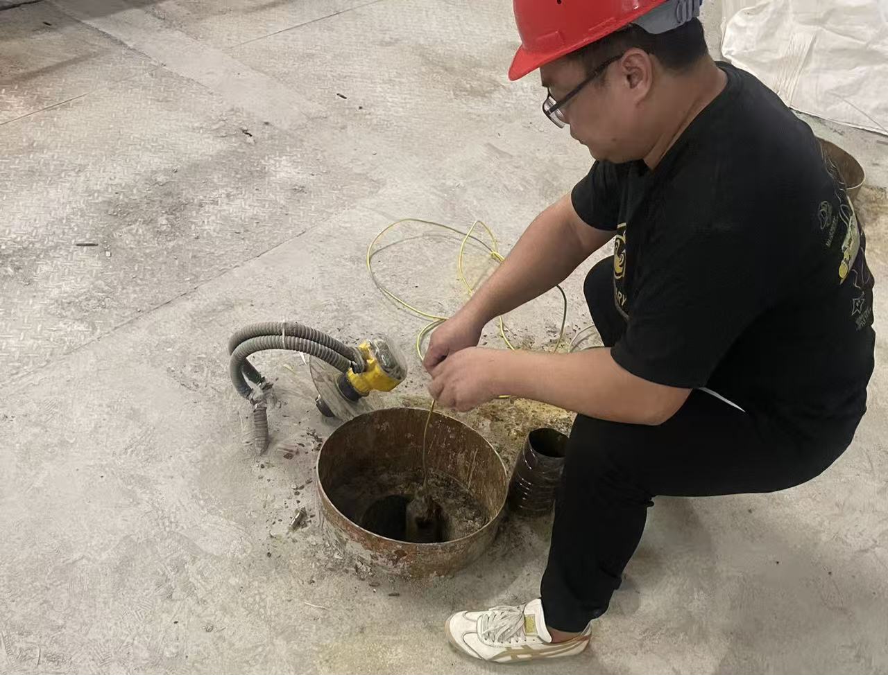 项目现场简单年夜饭