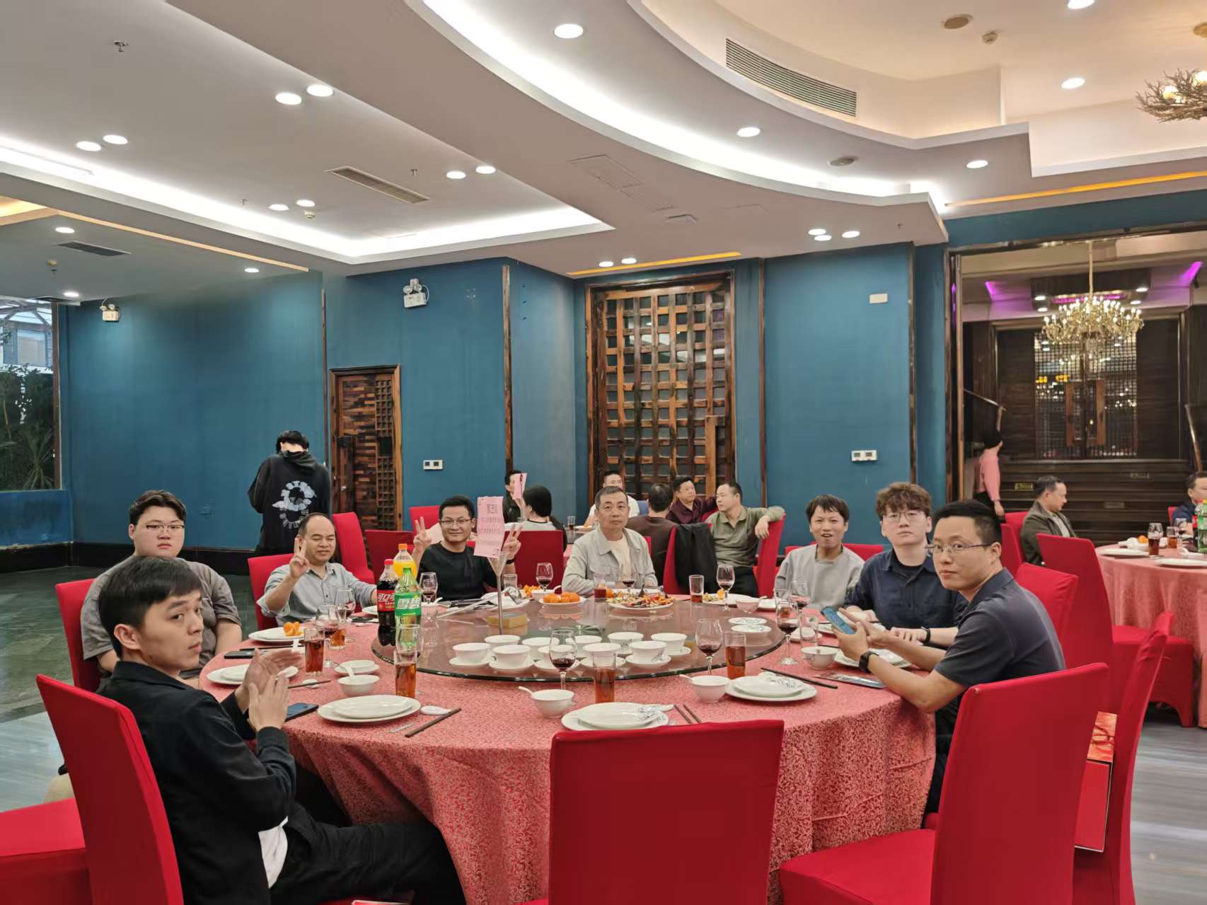 年度表彰颁奖现场